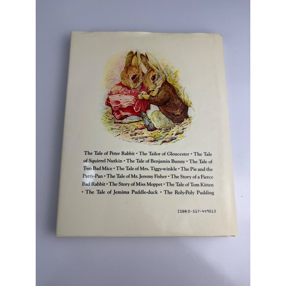 Tales Of Peter Rabbit & His Friends Hardcover Beatrix Potter 1984 Chatham VTG - Picture 2 of 14